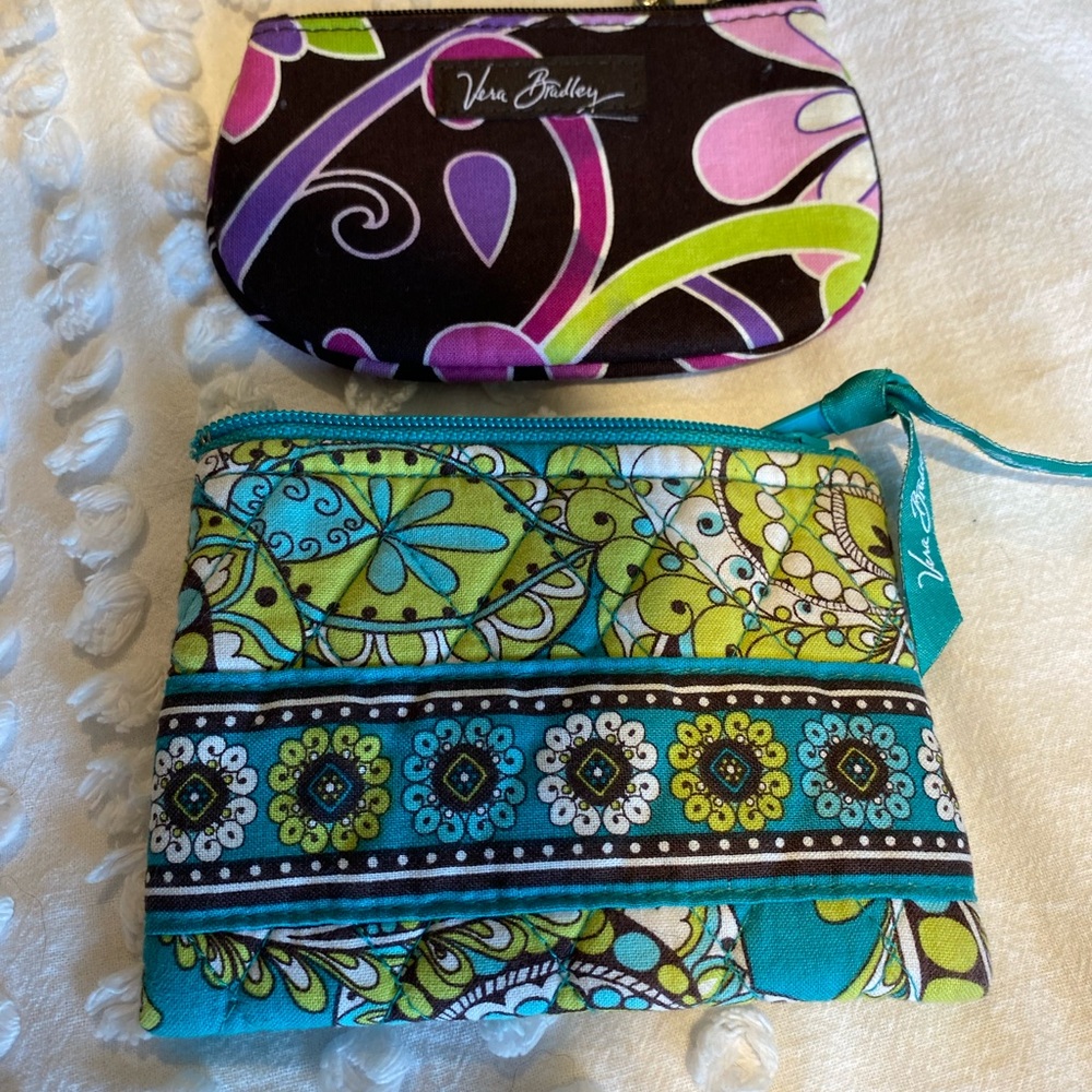 Vera Bradley Coin Pouches